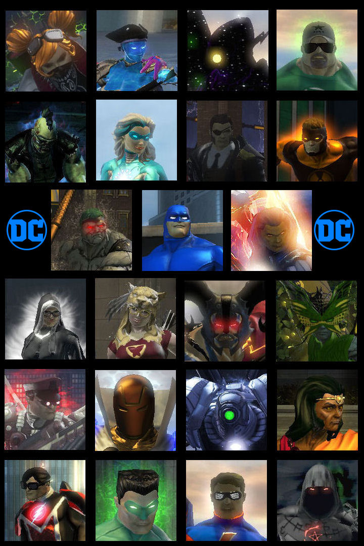 DCUO Characters